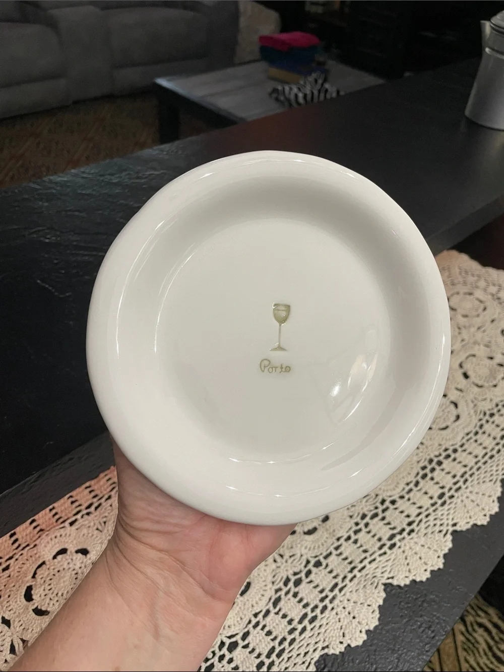 WilliamsSonomaChianti, Porto& Chardonnay White Ceramic Appetizer Plates-Set of 3